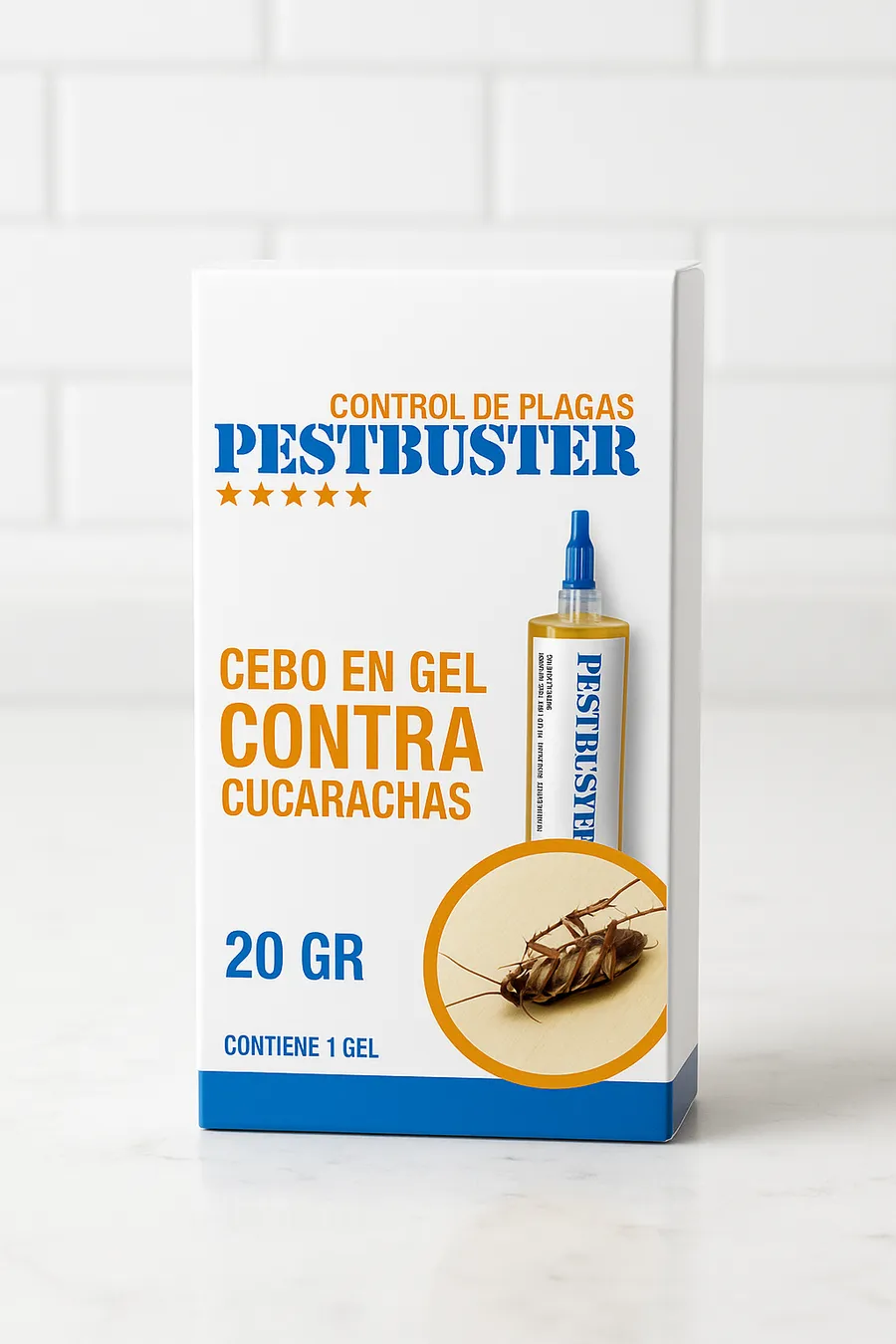 Pestbuster Gel 20g — cebo gel profesional para cucarachas